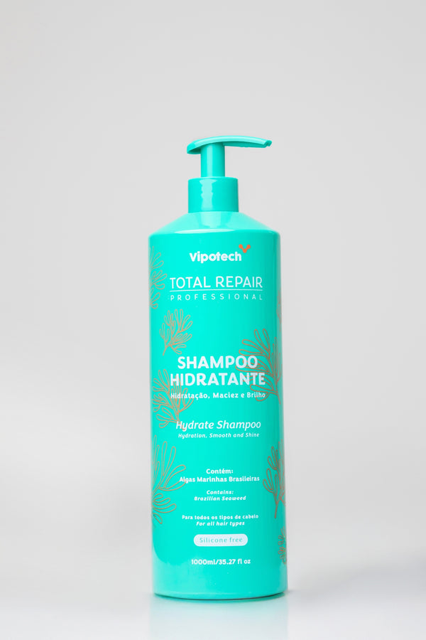 Shampoo Hidratante Total Repair - Vipotech  ( 1 Litro )